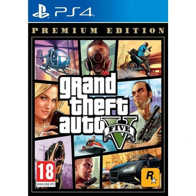 Grand Theft Auto V Premium Edition (PS4) Originál fólia BAZÁR NOVÝ