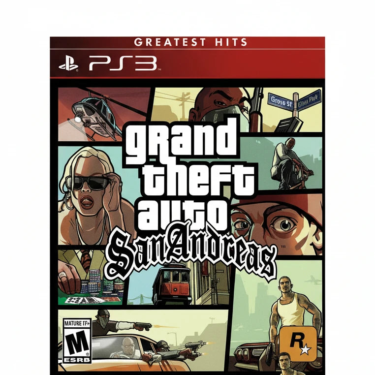 PS3 GTA San Andreas BAZÁR
